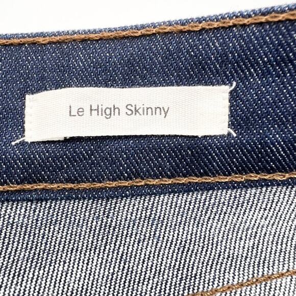 Frame Denim Womens Size 27 Le High Skinny Jeans Harper Stretchy Made‎ in USA - Picture 7 of 10